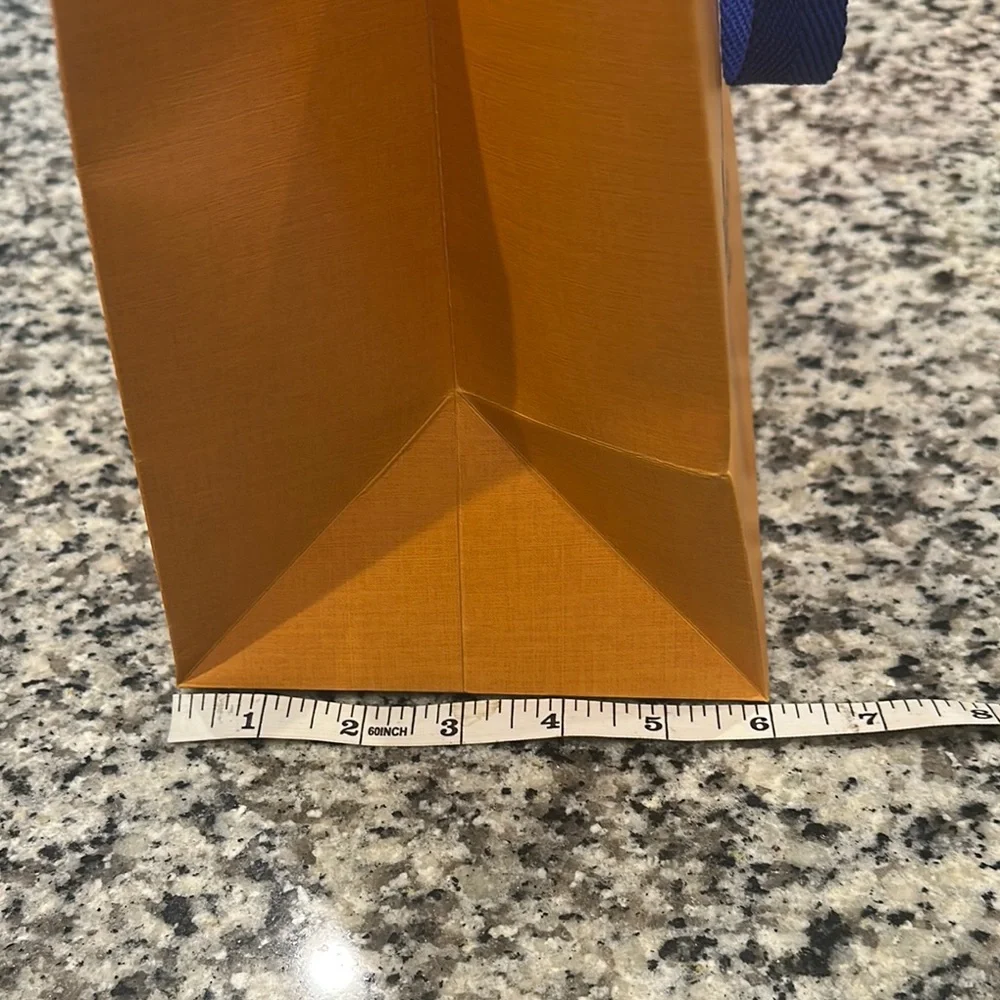 Louis Vuitton Orange & Cream Garment/Storage Bag Set